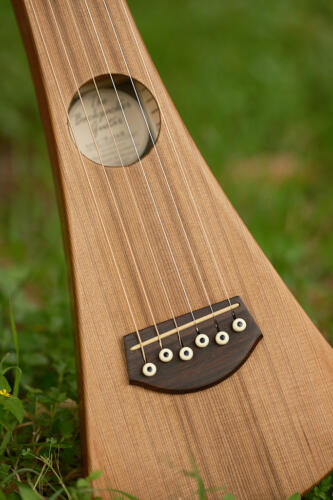 Martin Backpacker Guitar closeup